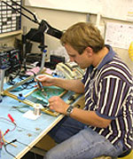 Component board soldering