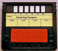 Cleaning coupon assembly for RAPTOR - Part Number: 7100-115-206-01